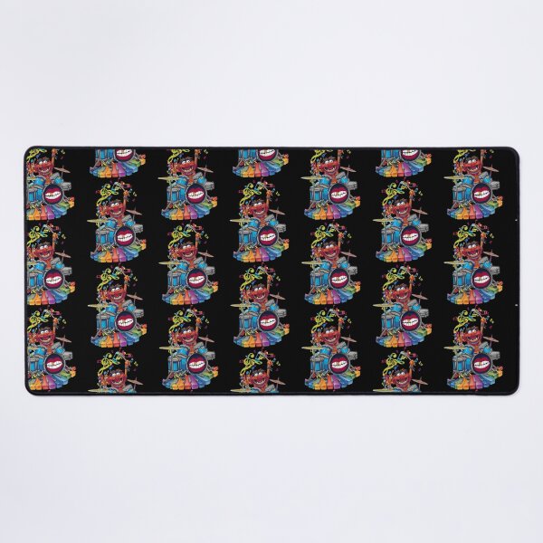 Item preview, Animal Drum mer  ,muppet Playing Drum Tropical Flower designed and sold by eleno-recava.