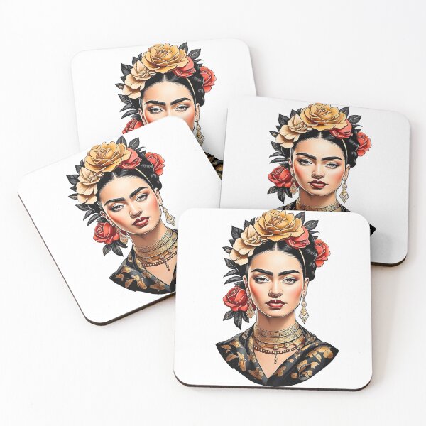 Item preview, “Beautiful Frida” - 2 designed and sold by vsartmaking.