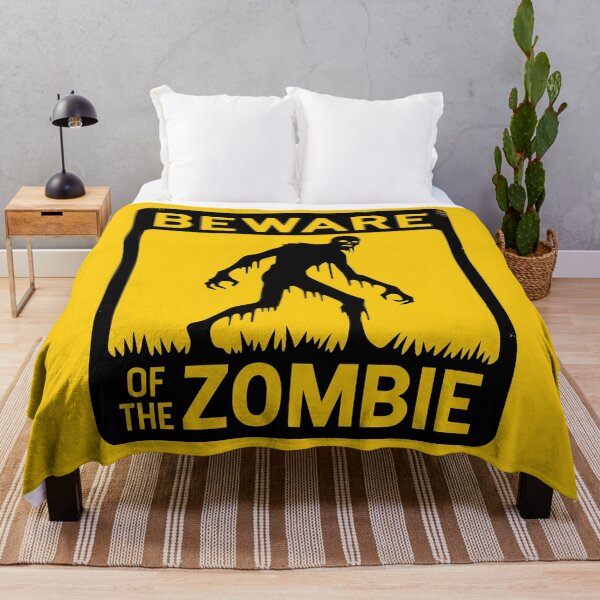 Item preview, Beware of the Zombie Sign Black designed and sold by PrintSoulDesign.