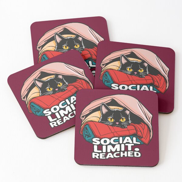 Item preview, Social limit designed and sold by OrangeCatTee.