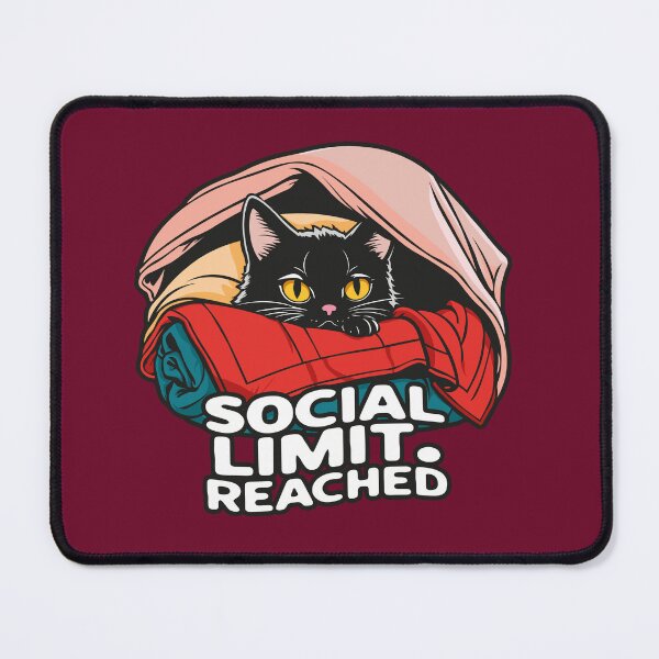 Item preview, Social limit designed and sold by OrangeCatTee.
