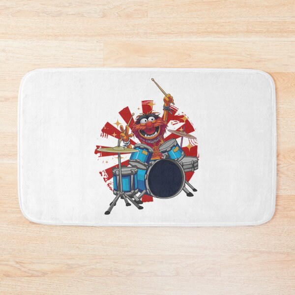 Item preview, Animal Drummer The Muppets Show  1 ,muppet Playing Drum Tropical Flower designed and sold by eleno-recava.