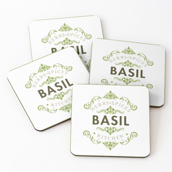 Item preview, [Kitchen Label] "Basil" sticker designed and sold by rjflowers.