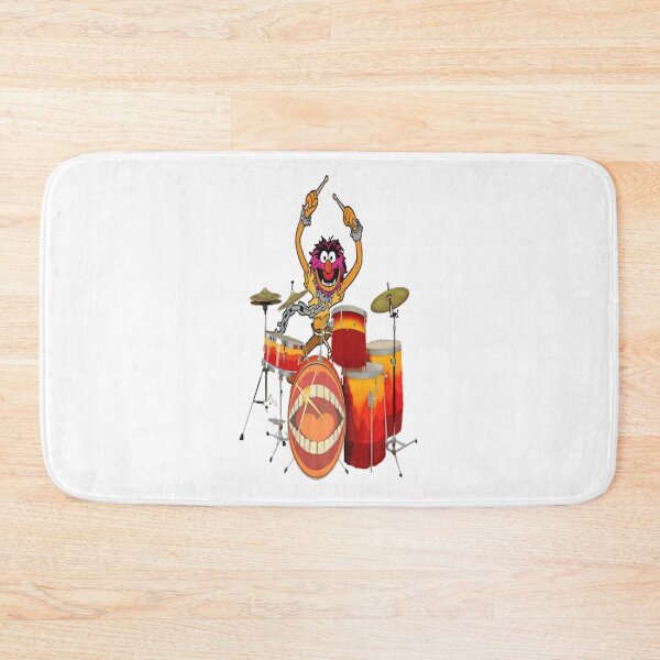 Item preview, The Ultimate Secret Of The Muppet Show   ,muppet Playing Drum Tropical Flower designed and sold by eleno-recava.