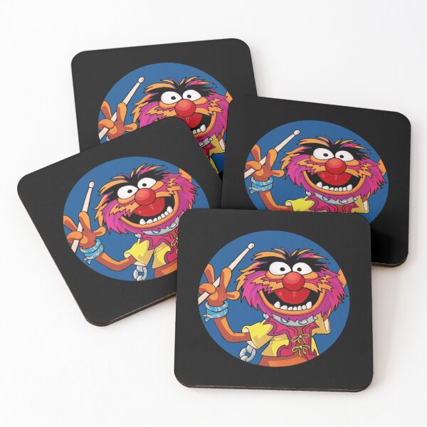 Item preview, THE WORLD'S GREATEST DRUMMER ,muppet Playing Drum Tropical Flower designed and sold by eleno-recava.