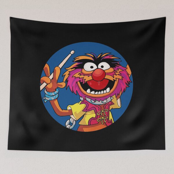 Item preview, EL MEJOR BATERISTA DEL MUNDO, Muppet Tocando El Tambor Flor Tropical designed and sold by eleno-recava.