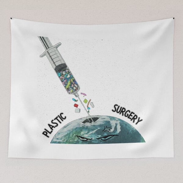 Item preview, Plastic Surgery Environmental Protection Art designed and sold by RedOrBlueIts4U.