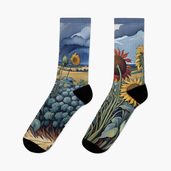 Item preview, Composition in the Field of Sunflowers designed and sold by Nira Dabush.