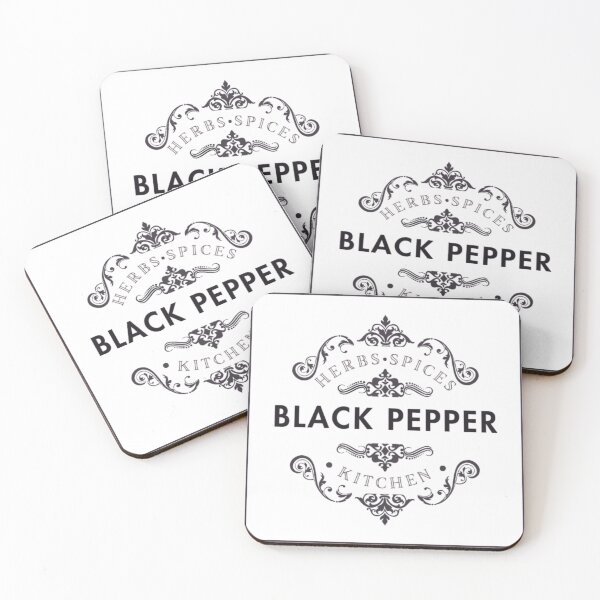 Item preview, [Kitchen Label] "Black Pepper" sticker designed and sold by rjflowers.