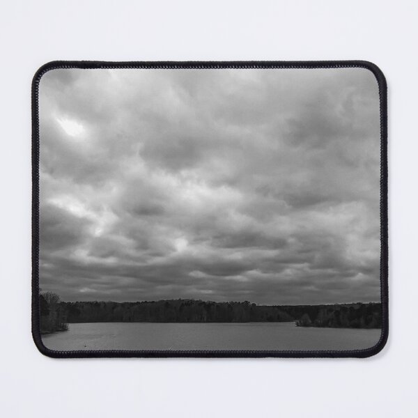 Item preview, Falls Lake Grayscale Storm Photography designed and sold by CaytlinEPhotos.