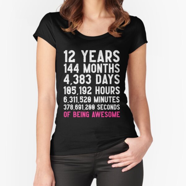 12th Birthday Quotes T Shirts for Sale Redbubble