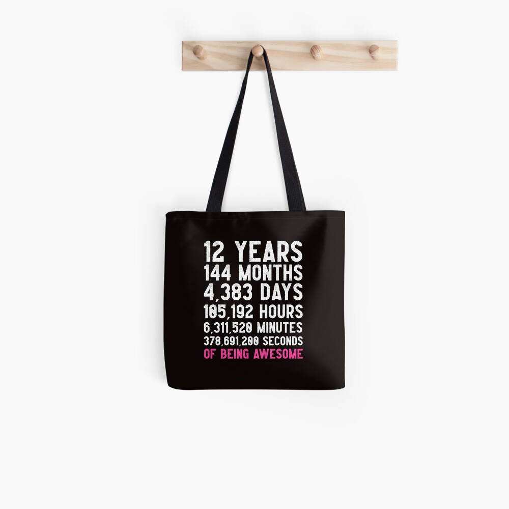  Girls 12th Birthday Countdown T Shirt Funny Gift Birthday Gift 12 Year