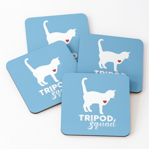 Item preview, Tripod Squad Cat, Front Left Leg Amputee, Tripod Cat designed and sold by Furkid Studio.