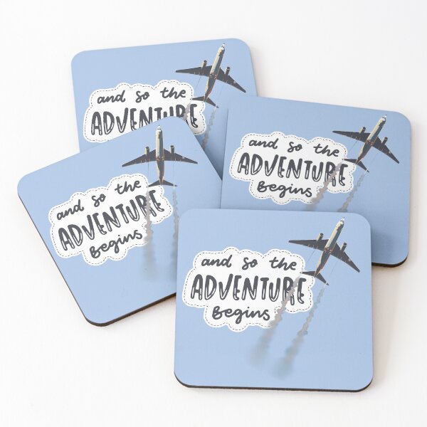 Item preview, And so the Adventure Begins designed and sold by AmeliArtwork.