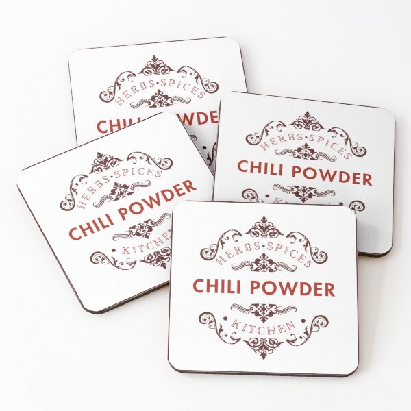 Item preview, [Kitchen Label] "Chili Powder" sticker designed and sold by rjflowers.