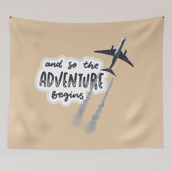 Item preview, And so the Adventure Begins designed and sold by AmeliArtwork.