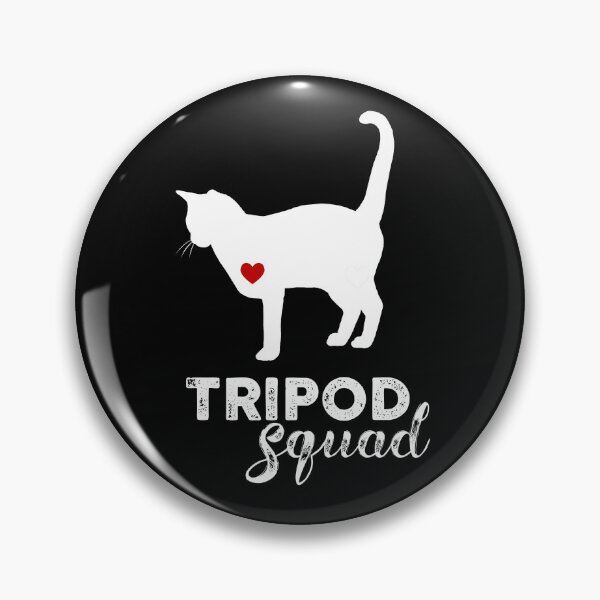 Item preview, Tripod Squad Cat, Front Right Leg Amputee, Tripod Cat designed and sold by Furkid Studio.
