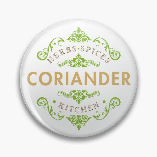 Item preview, [Kitchen Label] "Coriander" sticker designed and sold by rjflowers.