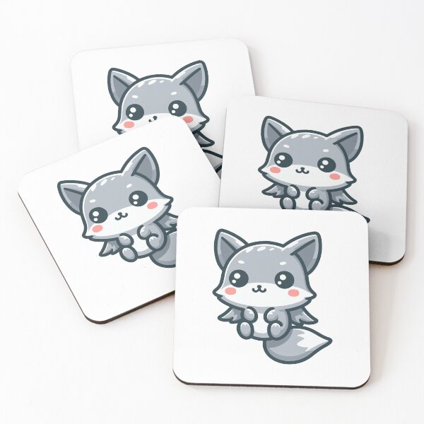 Item preview, Silver Flying Fox designed and sold by goldtailedfox.