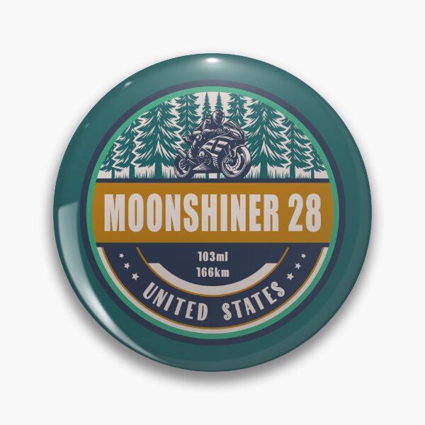 Item preview, Moonshiner 28 North Carolina US Motorcycling Design designed and sold by CynthiaGraphics.