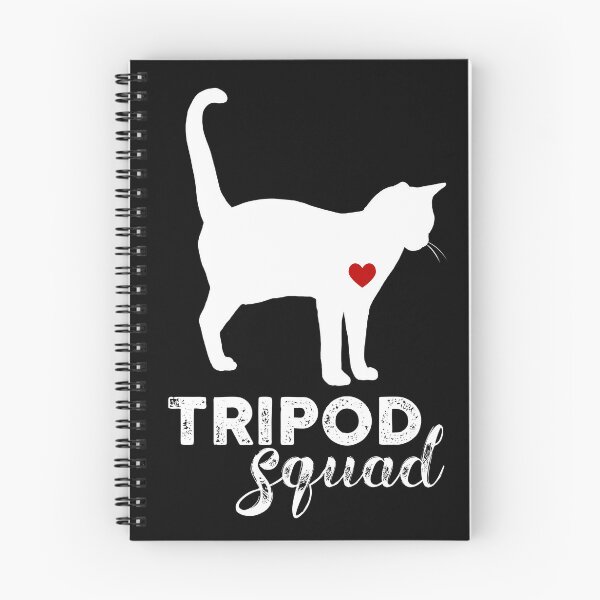 Item preview, Tripod Squad Cat, Back Left Leg Amputee, Tripod Cat designed and sold by Furkid Studio.