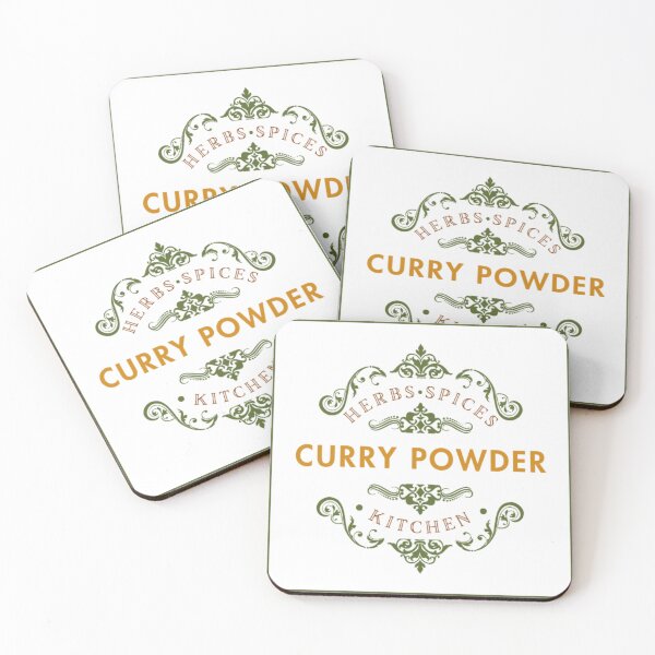 Item preview, [Kitchen Label] "Curry Powder" sticker designed and sold by rjflowers.