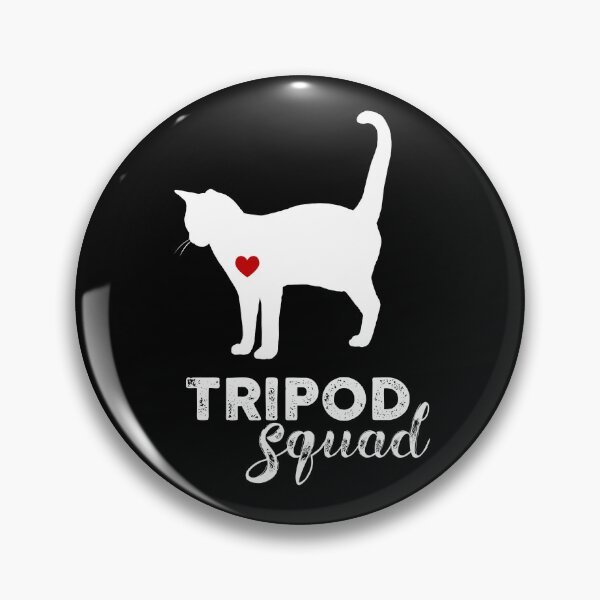 Item preview, Tripod Squad Cat, Back Right Leg Amputee, Tripod Cat designed and sold by Furkid Studio.