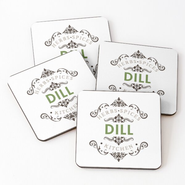 Item preview, [Kitchen Label] "Dill" sticker designed and sold by rjflowers.