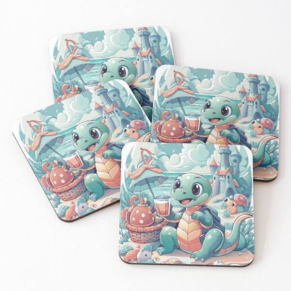 Item preview, Turtle Having a Picnic designed and sold by MakeitMelo.