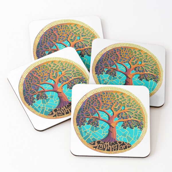 Item preview, Smither Park Mosaic Tree designed and sold by emptybebee.