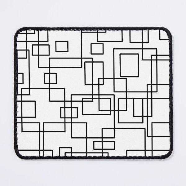 Item preview, White and Black square pattern designed and sold by Ludovic Geusa.