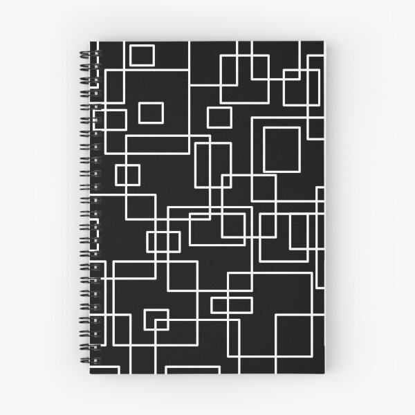 Item preview, Black and White square pattern designed and sold by Ludovic Geusa.