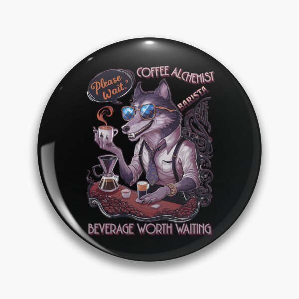 Item preview, PLEASE WAIT BARISTA COFFEE ARCHEMIST designed and sold by justyna-s28.