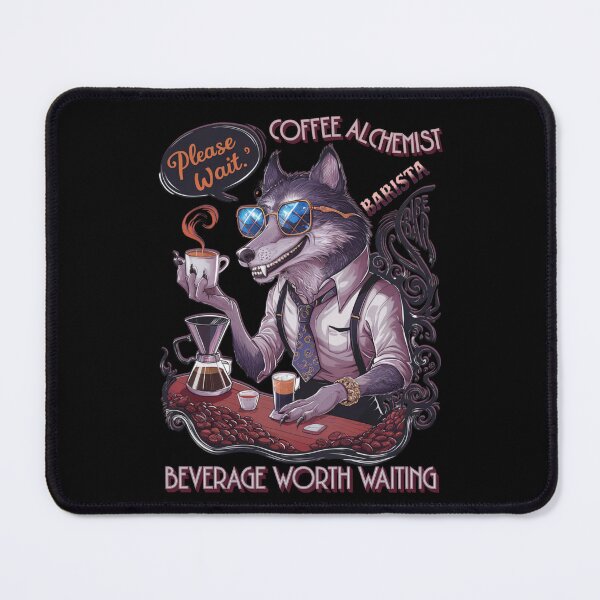 Item preview, PLEASE WAIT BARISTA COFFEE ARCHEMIST designed and sold by justyna-s28.