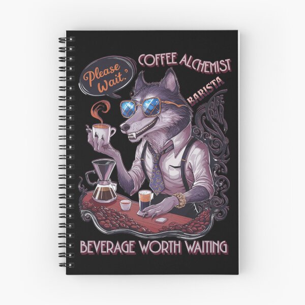 Item preview, PLEASE WAIT BARISTA COFFEE ARCHEMIST designed and sold by justyna-s28.