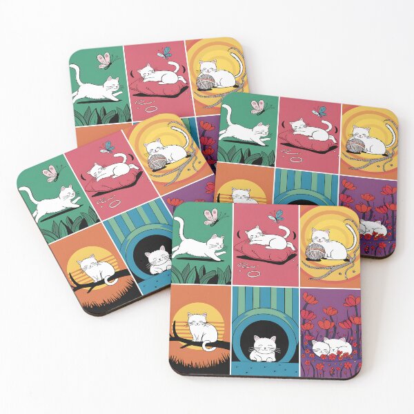 Item preview, Whimsical Cat Capers designed and sold by Serbin.