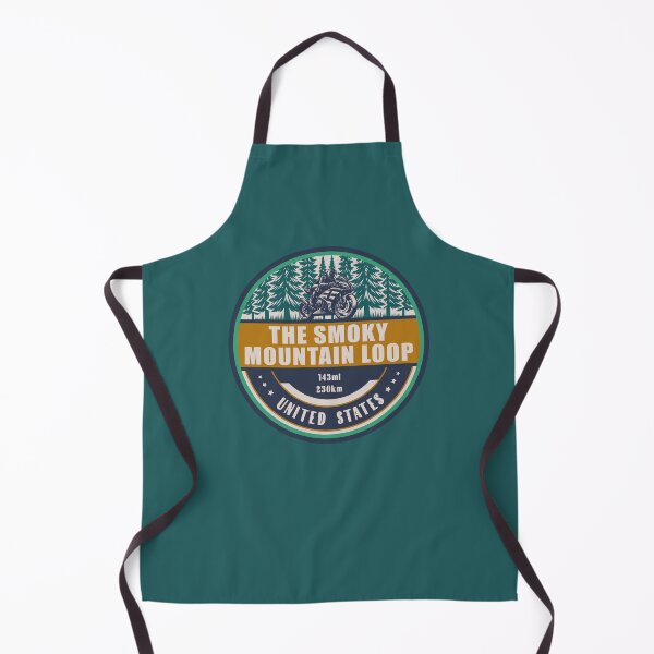 Item preview, The Smoky Mountain Loop US Motorcycling Design designed and sold by CynthiaGraphics.