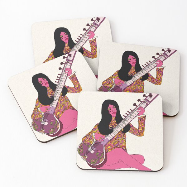 Item preview, SITAR GIRL designed and sold by goldendazeart.
