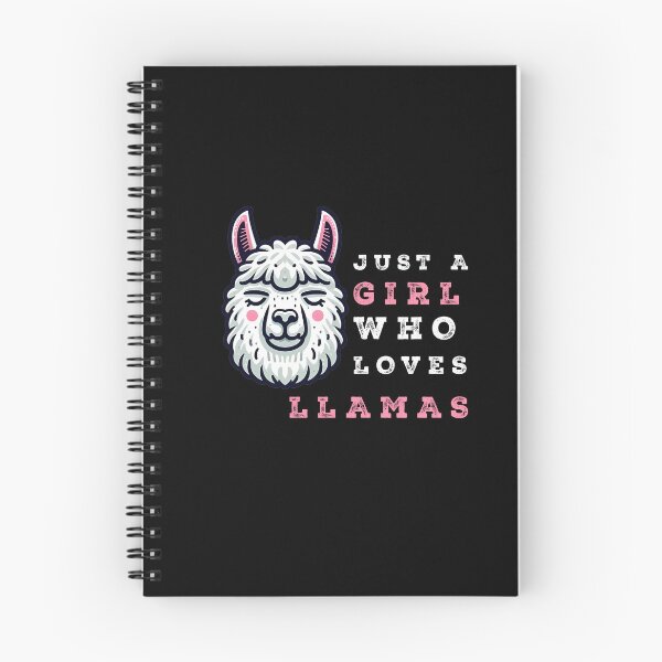 Item preview, Just A Girl Who Loves Llamas designed and sold by Suukunna.