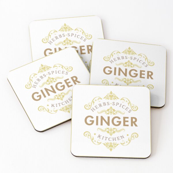 Item preview, [Kitchen Label] "Ginger" sticker designed and sold by rjflowers.