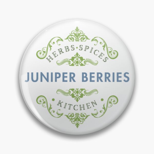 Item preview, [Kitchen Label] "Juniper Berries" sticker designed and sold by rjflowers.