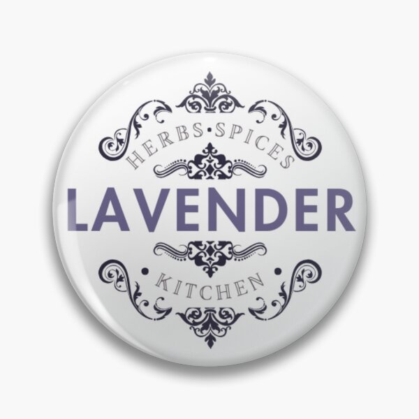 Item preview, [Kitchen Label] "Lavender" sticker designed and sold by rjflowers.