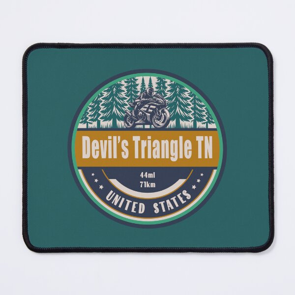 Item preview, Devils Triangle TN US Motorcycling Design designed and sold by CynthiaGraphics.