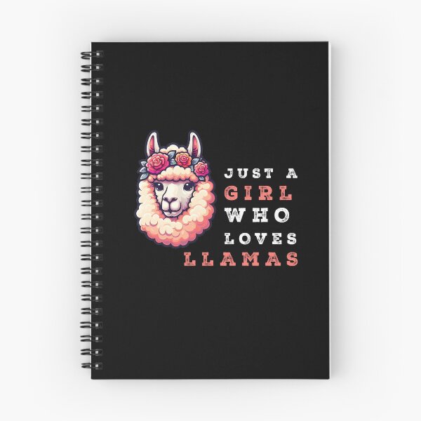 Item preview, Just A Girl Who Loves Llamas designed and sold by Suukunna.