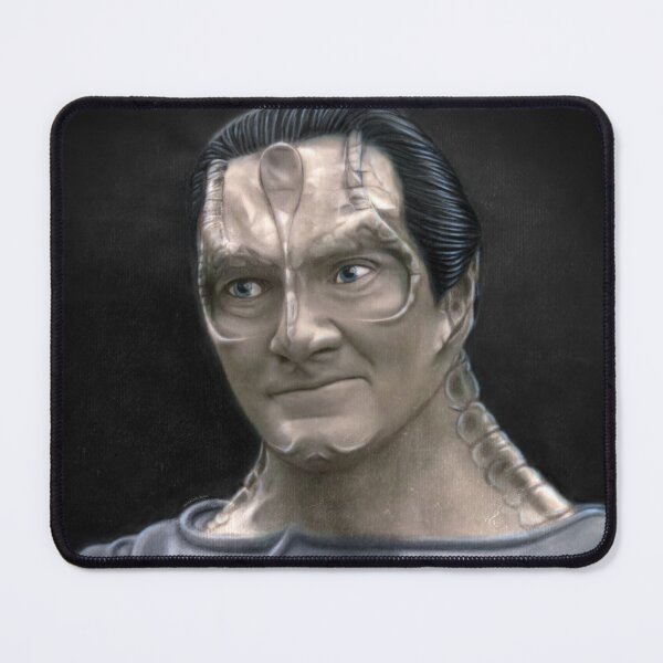 Item preview, Sci Fi Mirror Murder Lizard Painted Portrait designed and sold by orionlodubyal.