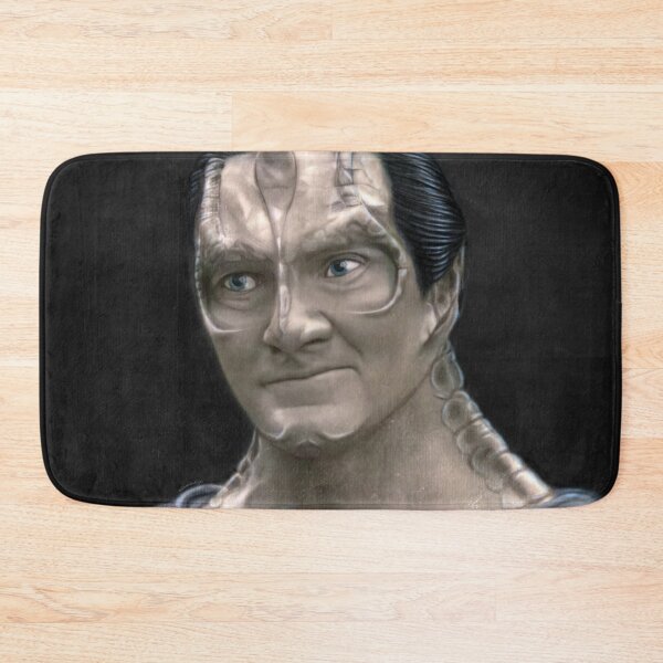 Item preview, Sci Fi Mirror Murder Lizard Painted Portrait designed and sold by orionlodubyal.