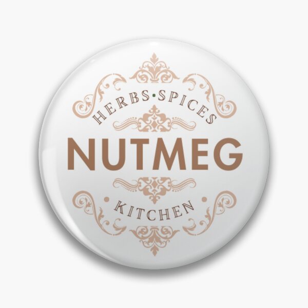 Item preview, [Kitchen Label] "Nutmeg" sticker designed and sold by rjflowers.