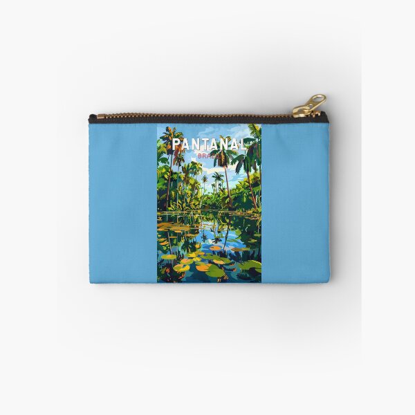 Item preview, Pantanal Brazil Travel Art Vintage designed and sold by KrisSidDesigns.