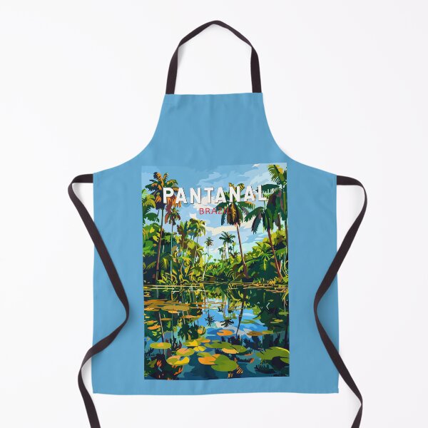Item preview, Pantanal Brazil Travel Art Vintage designed and sold by KrisSidDesigns.