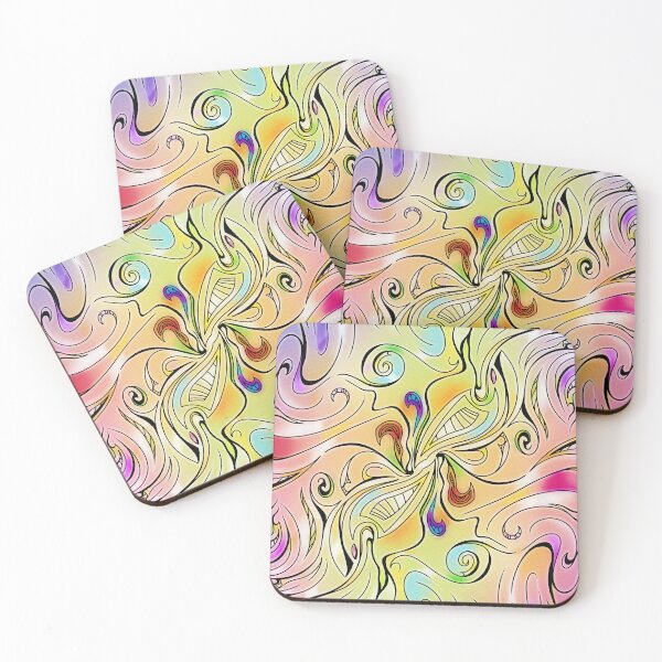 Item preview, Colour Swirls and Lines designed and sold by PIX-L-8.